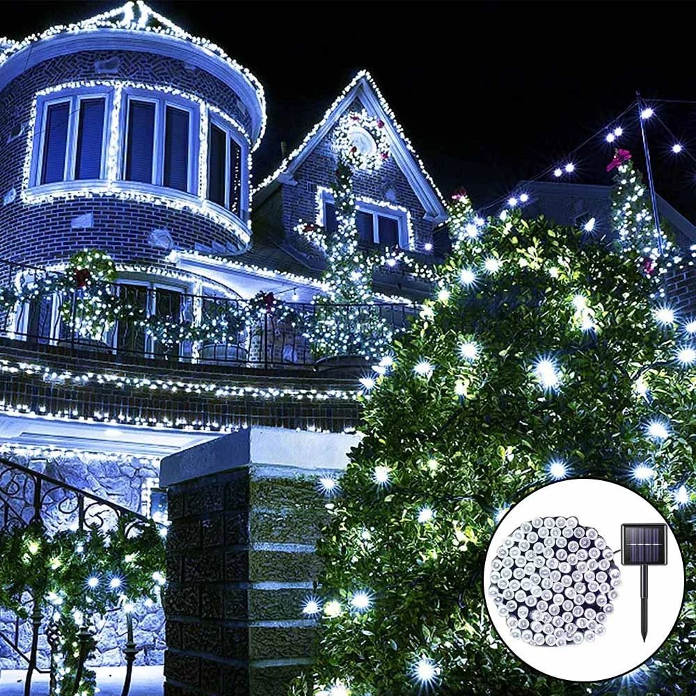 Outdoor Solar Waterproof Fairy String Lights