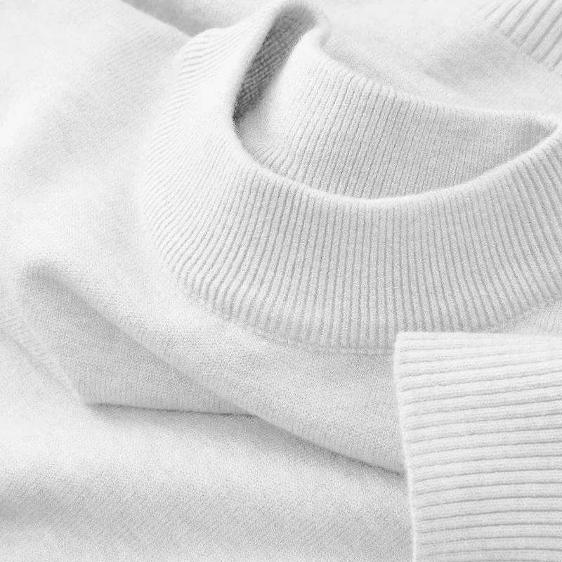 Men's Mock Neck Sweater Lightweight Knit Pullover for Casual Everyday Comfort