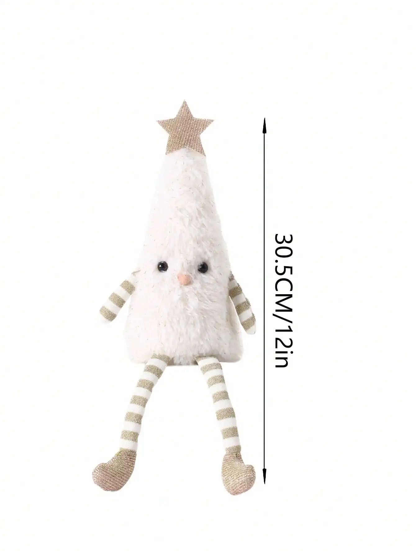 Cute Plush Christmas Tree Doll Holiday Decoration