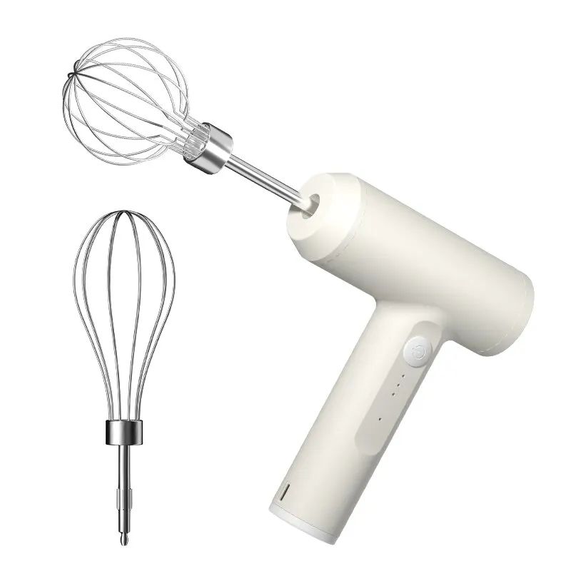 Wireless Electric Hand Mixer Portable 3 Speed Egg Beater Kitchen Tool