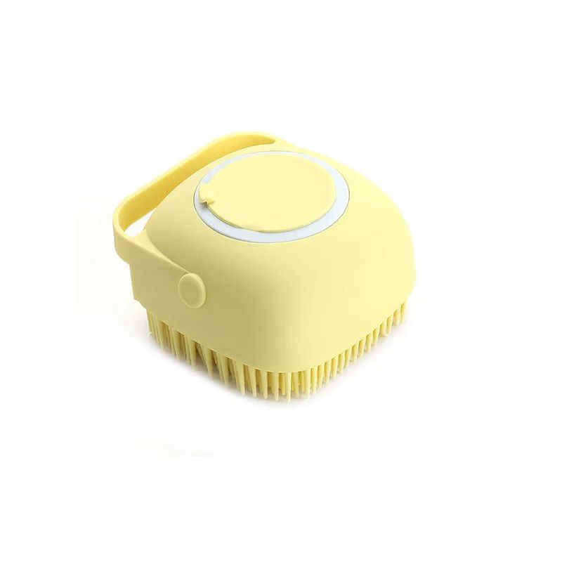 Silicone Pet Bath Brush Massager for Dog and Cat Grooming