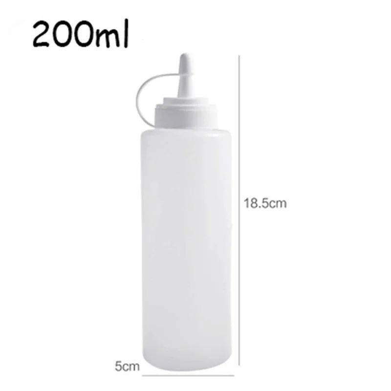 Condiment Squeeze Bottles for Sauce and Oil Storage Condiment Squeeze Bottles for Sauce and Oil Storage
