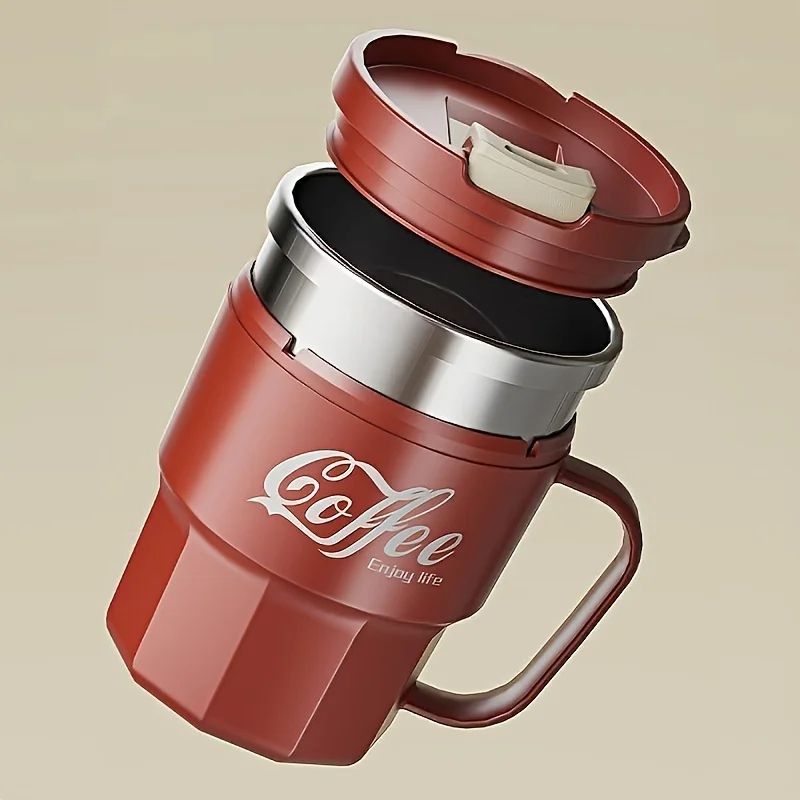 Insulated Stainless Steel Tumbler with Lid Durable Drink Cup