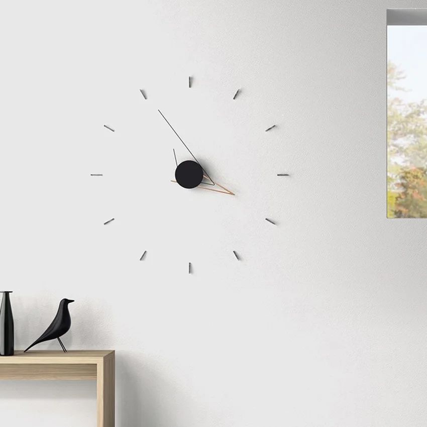 DIY Minimalist Wall Clock Modern Home Decor | Inspire Uplift