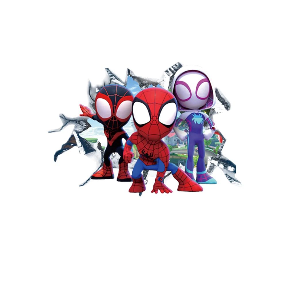 Mini Superhero Wall Stickers for Kids Room Decor