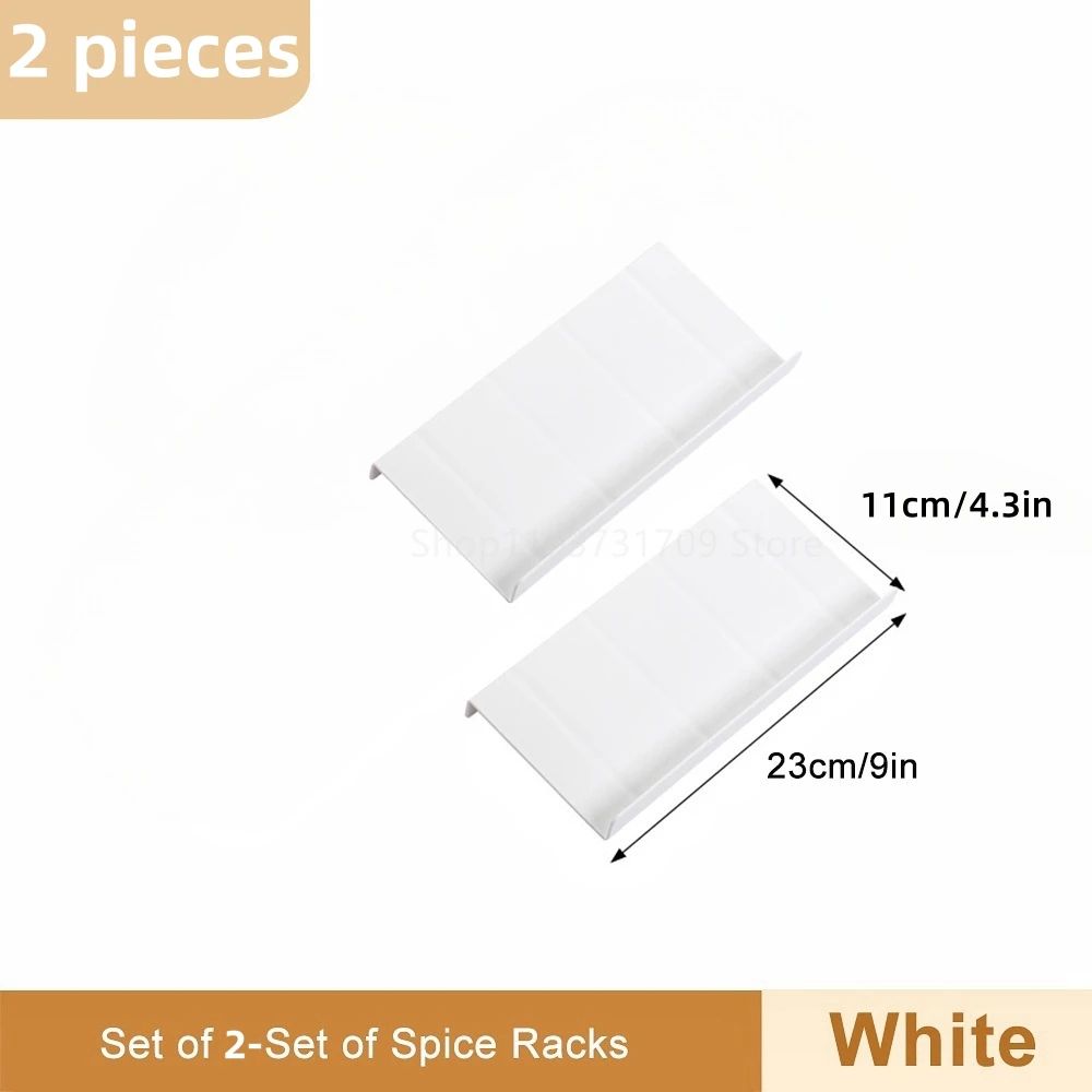 Adjustable 4 Layer Spice Drawer Organizer Rack