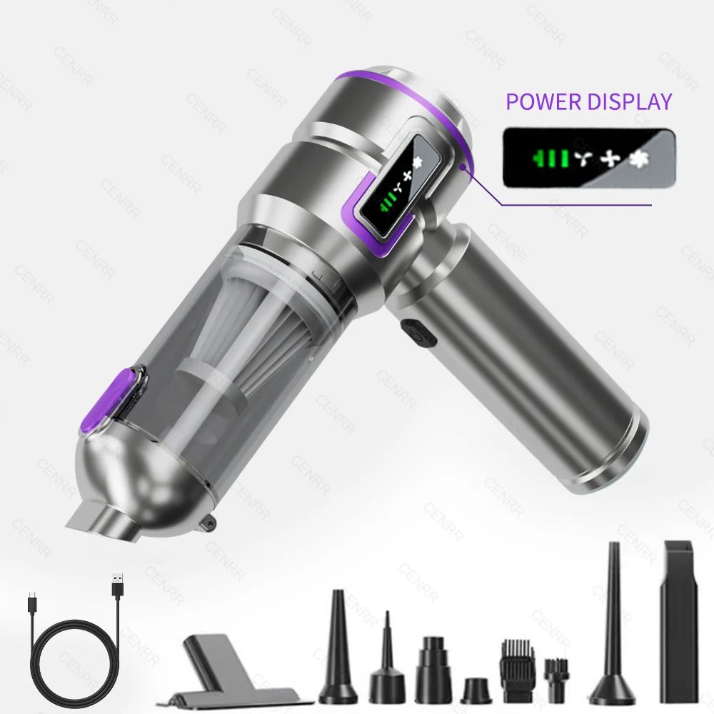 Mini Powerful Cordless Car Vacuum Cleaner