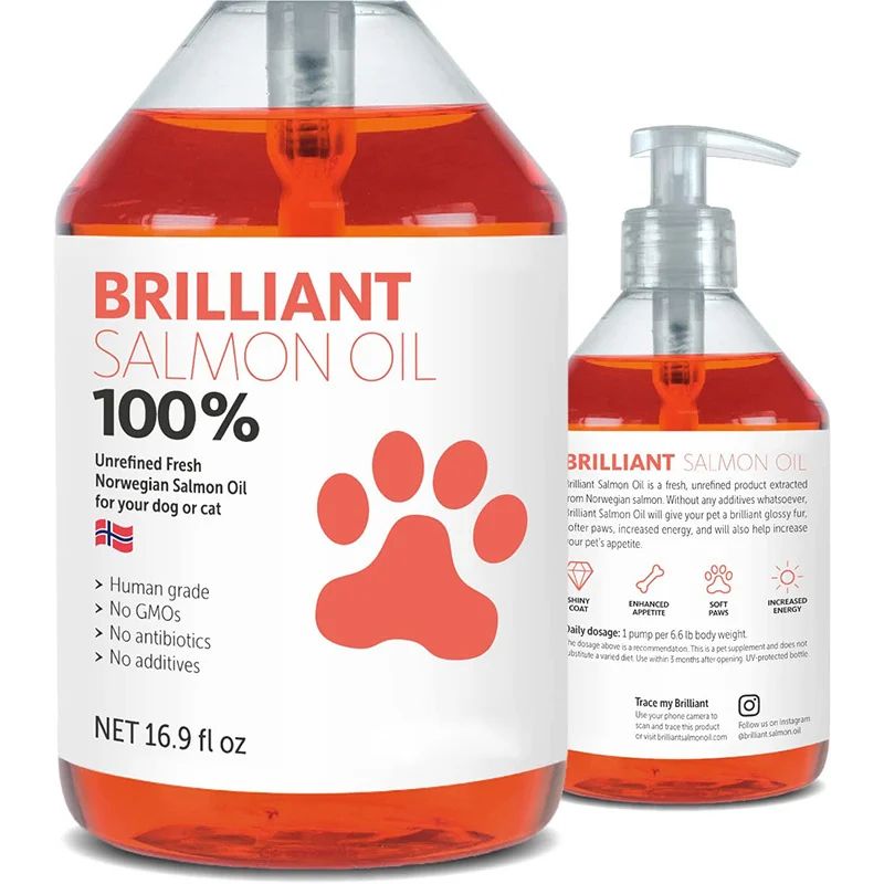 200ml Salmon Fish Oil Supplement for Dogs and Cats