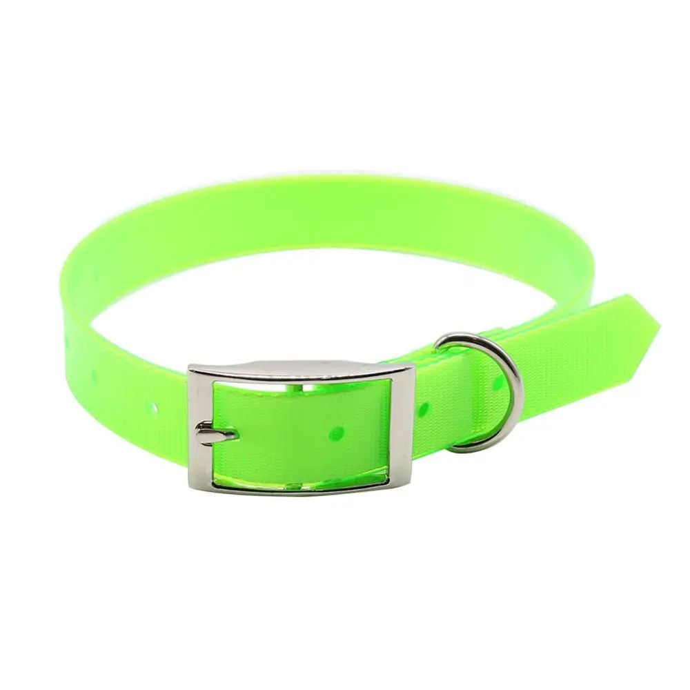 Waterproof TPU Nylon Dog Collar with Easy Clean Design