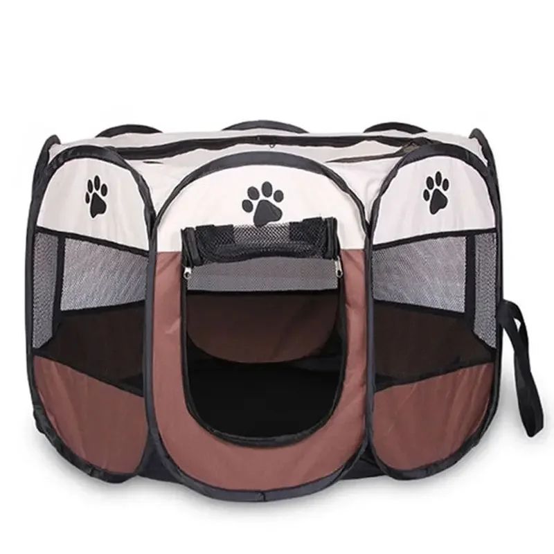 Portable Foldable Pet Playpen Tent for Dogs and Cats
