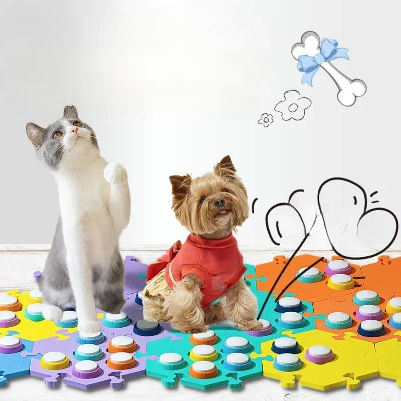 Pet Communication Talk Buttons with Voice Recorder | Inspire Uplift