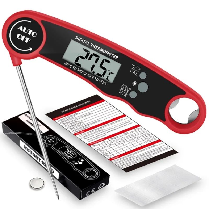 Professional Digital Meat Thermometer for BBQ and Kitchen