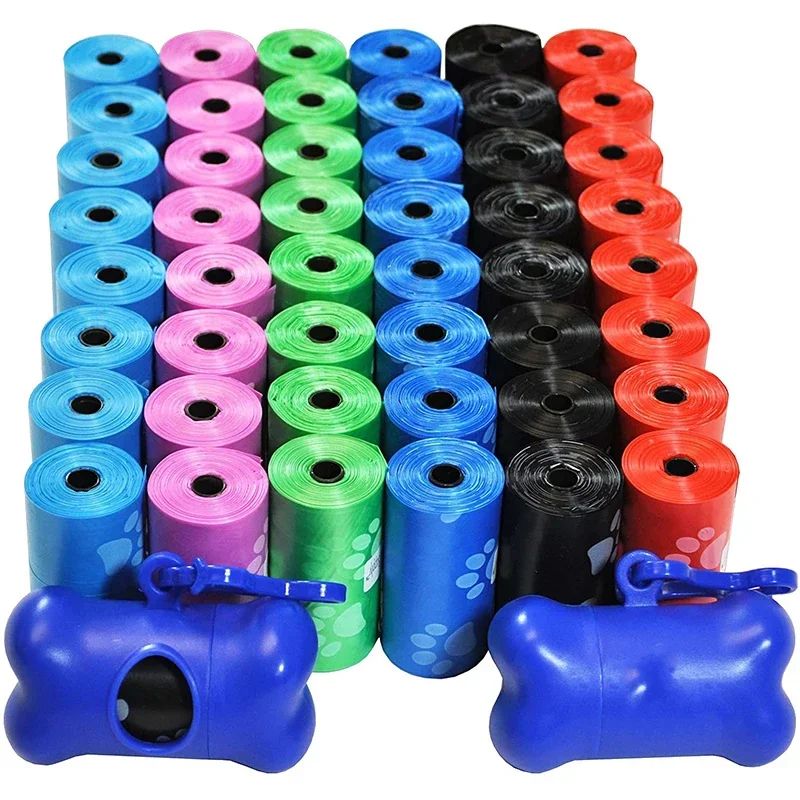 120 Rolls Dog Poop Bags Outdoor Pet Waste Bags
