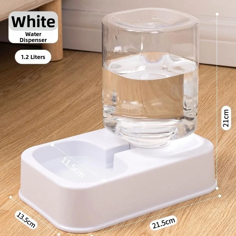 Automatic Pet Feeder and Water Dispenser Set