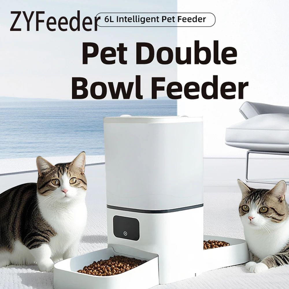6L Smart WiFi Automatic Pet Feeder