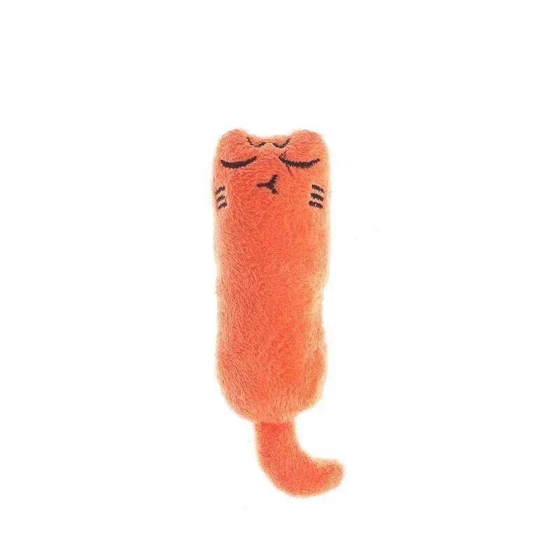 Cute Plush Catnip Thumb Pillow Cat Toy