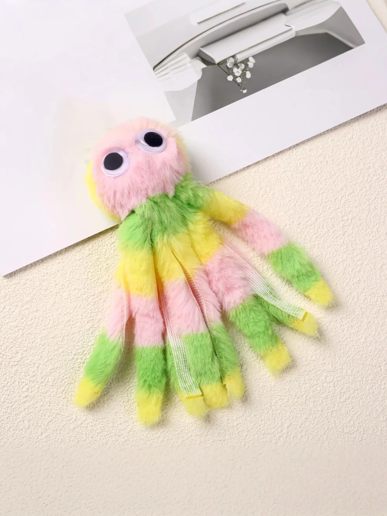 Octopus Plush Cat Toy for Interactive Chewing and Kicking Fun