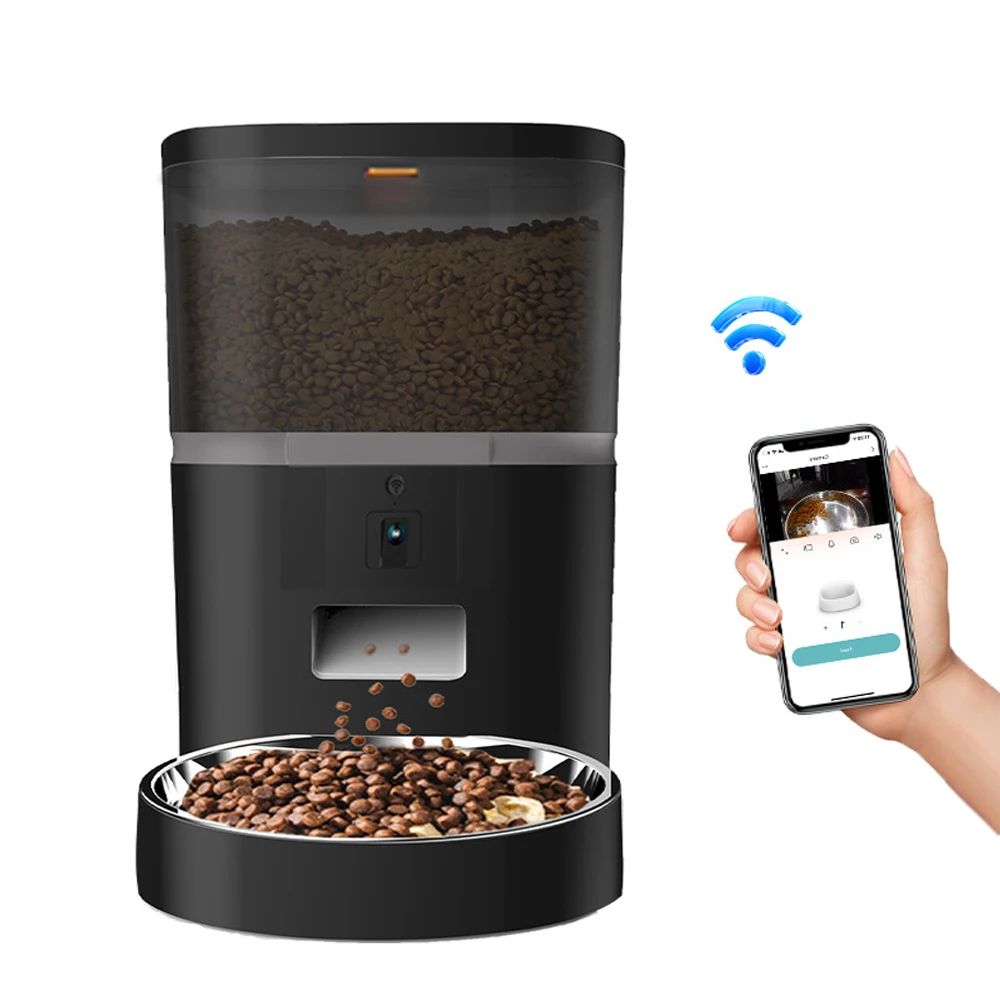Smart Automatic Pet Feeder with HD Camera 4L