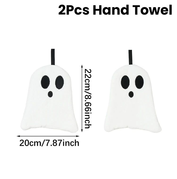 Black Cat Hand Towels Set for Kitchen and Bathroom