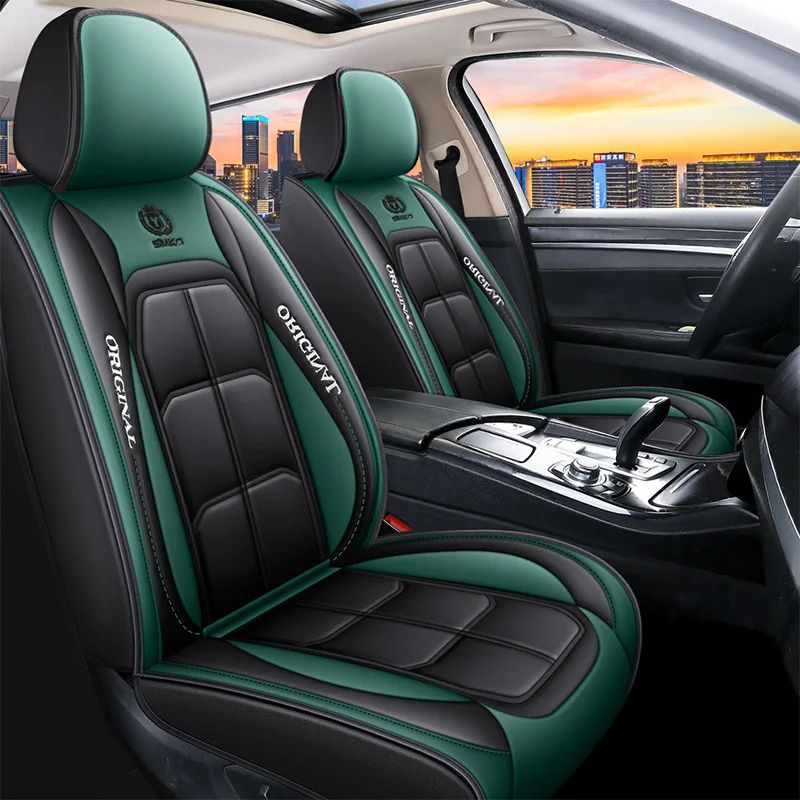 Universal Full Leather Car Seat Cover Cushion
