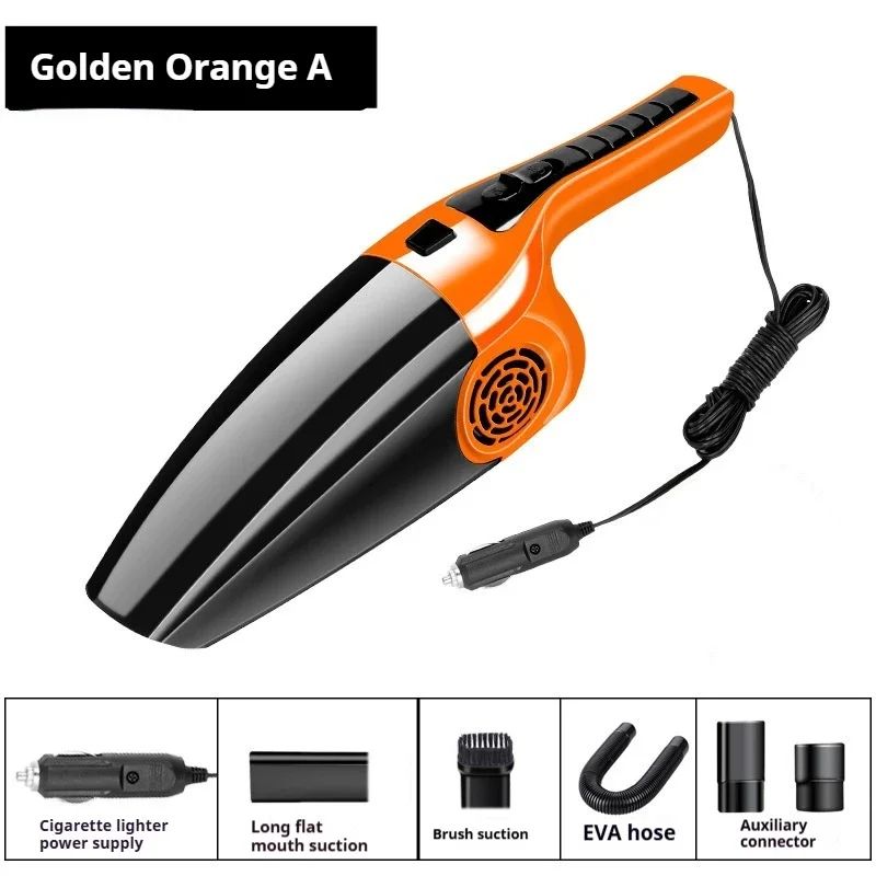 120W Wet and Dry Car Vacuum Cleaner with Strong Suction