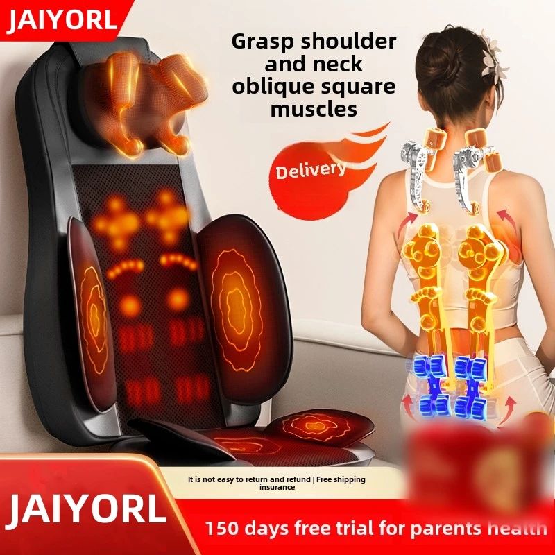 Electric Full Body Massage Chair Cushion with Heat and Shiatsu