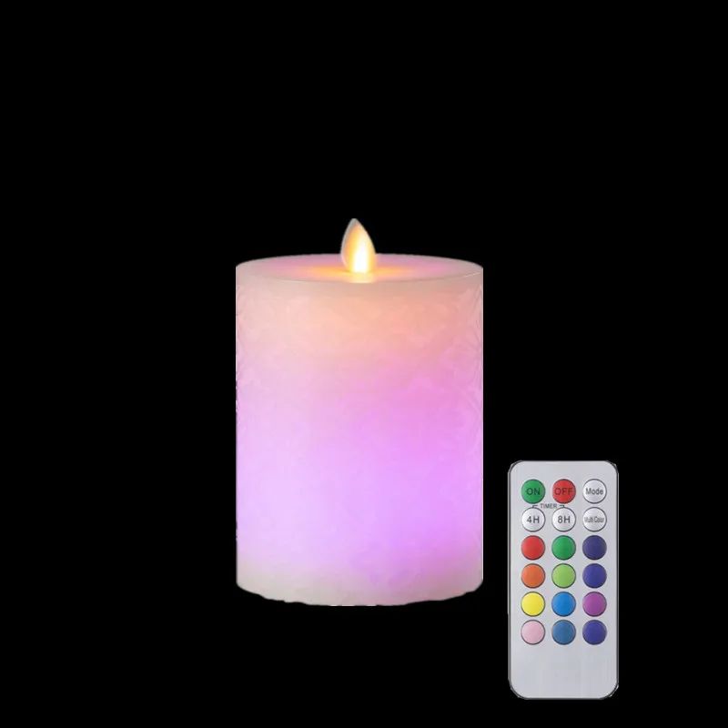 Real Wax LED Flameless Candles with Remote Control