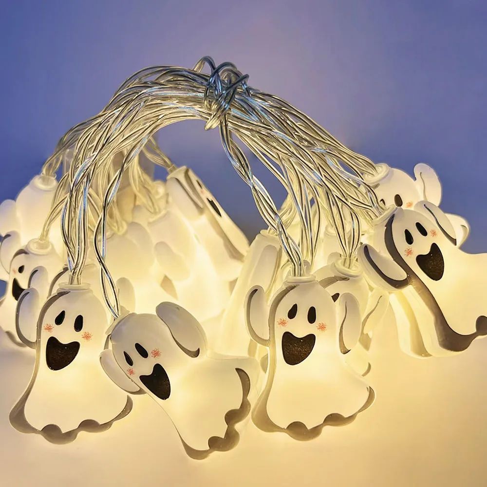 Halloween LED String Lights Pumpkin Ghost Decor