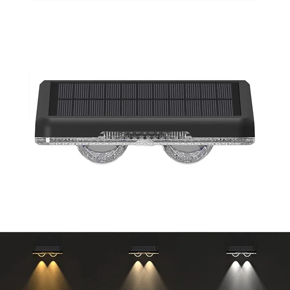 Color Changing Solar LED Fence Lights