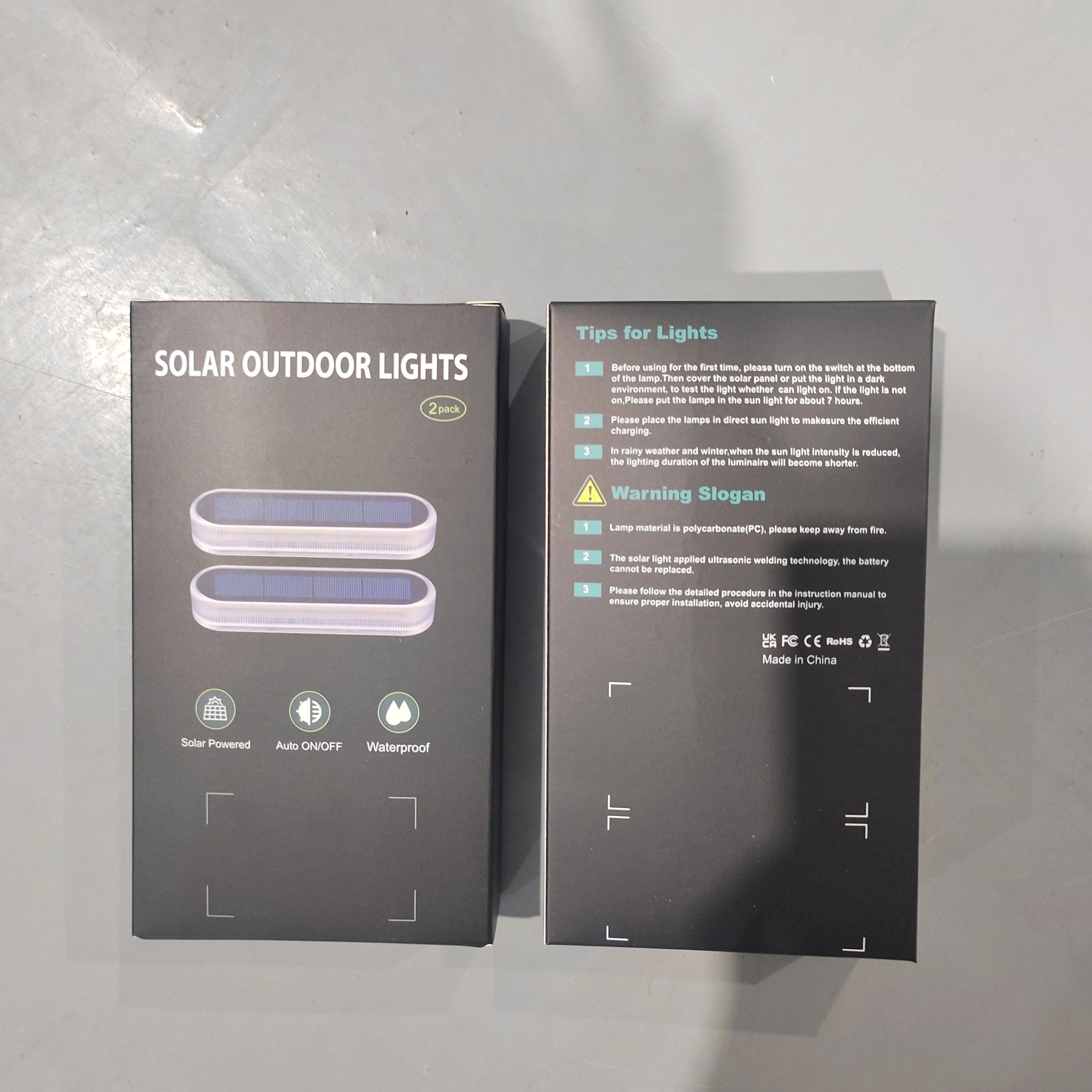Solar LED Step and Deck Lights