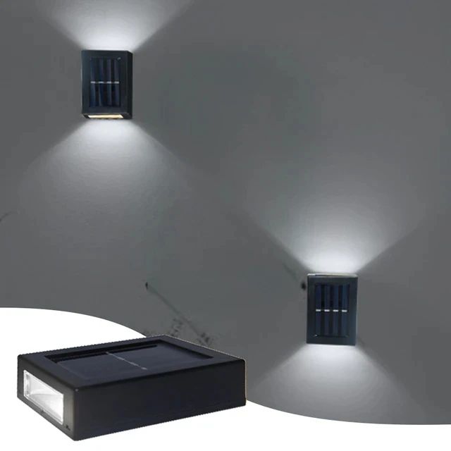 Solar LED Up and Down Outdoor Wall Light