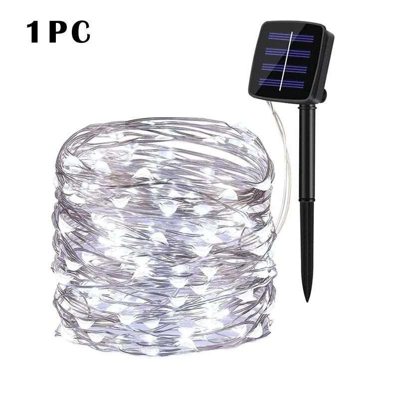 Solar Powered Waterproof Fairy String Lights