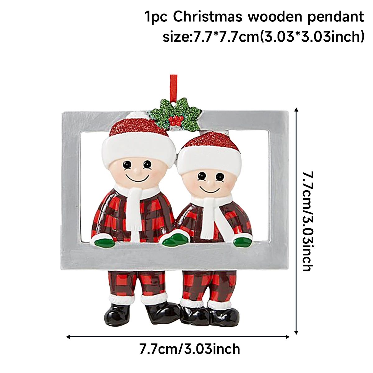 Christmas Family Tree Hanging Ornament