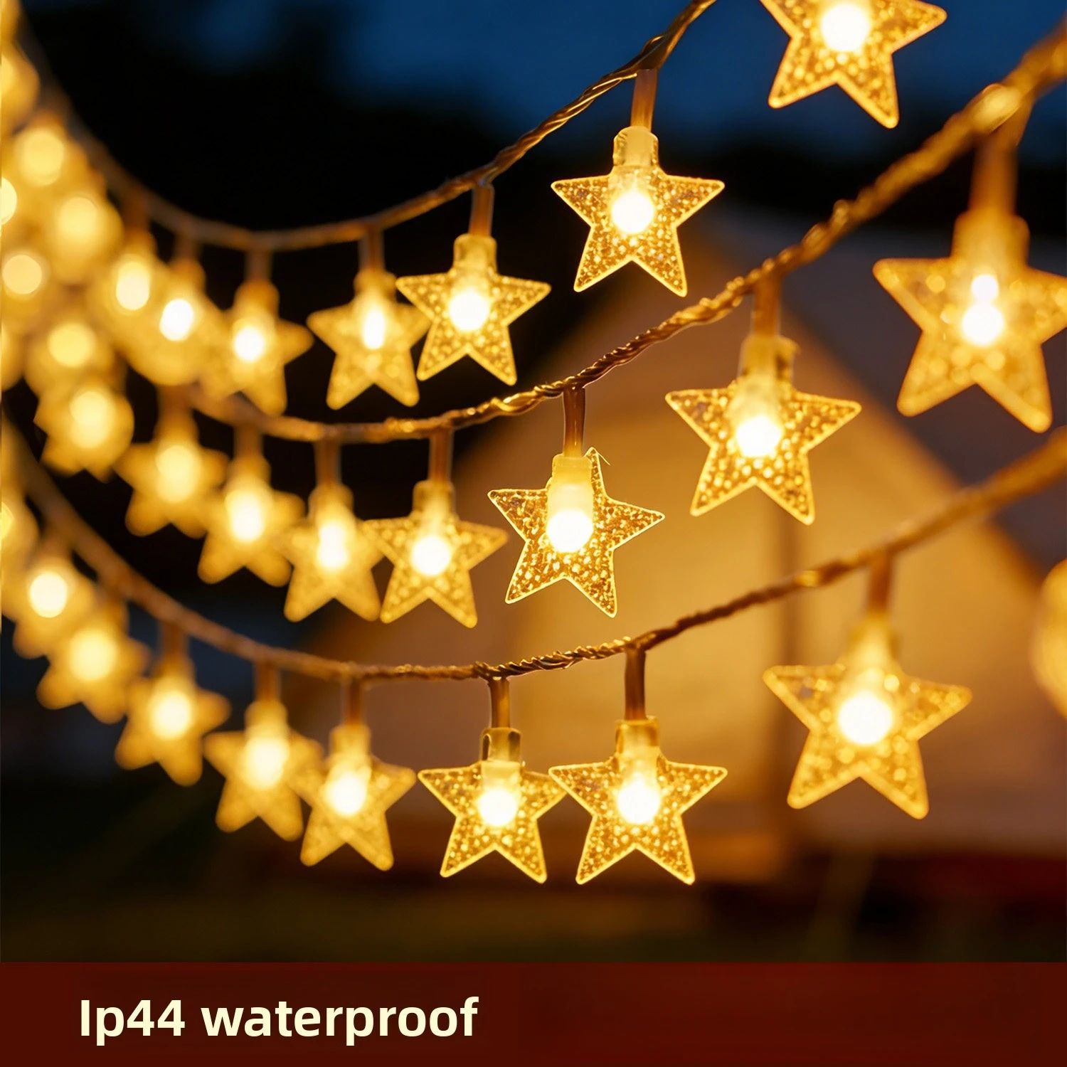 LED Star String Fairy Lights for Indoor Outdoor Decor