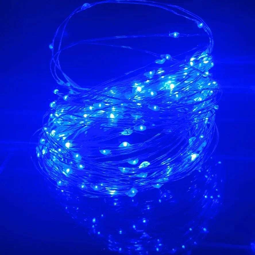 5M Battery Powered Copper Wire LED Fairy String Lights