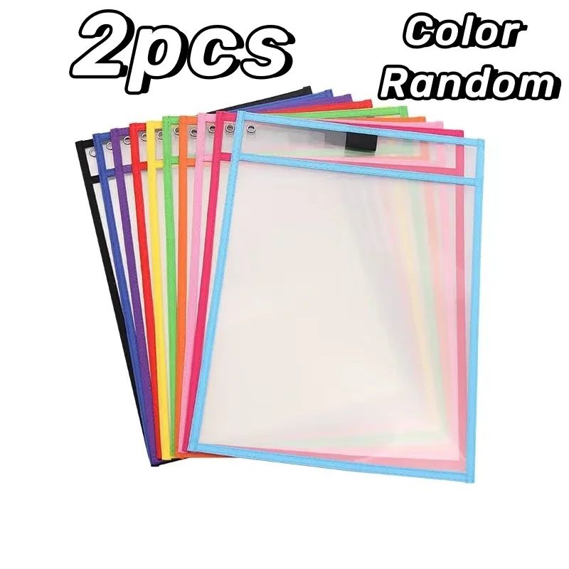 Reusable Waterproof Document Storage Bags for School and Office