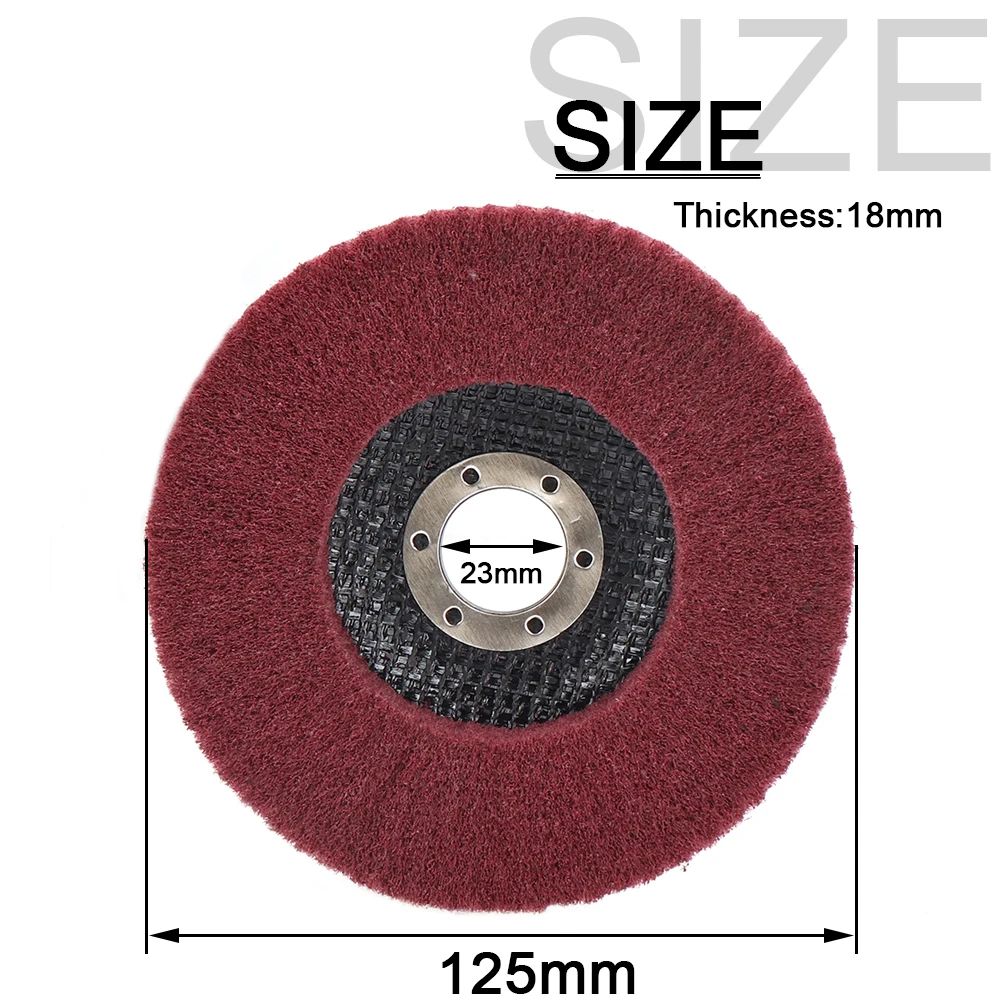 Nylon Fiber Flap Wheel for Metal Polishing and Rust Removal