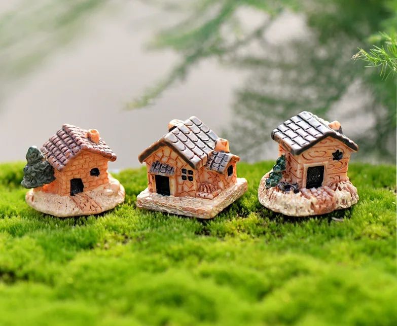 Miniature Fairy Garden Figurines for DIY Landscape and Dollhouse Decor
