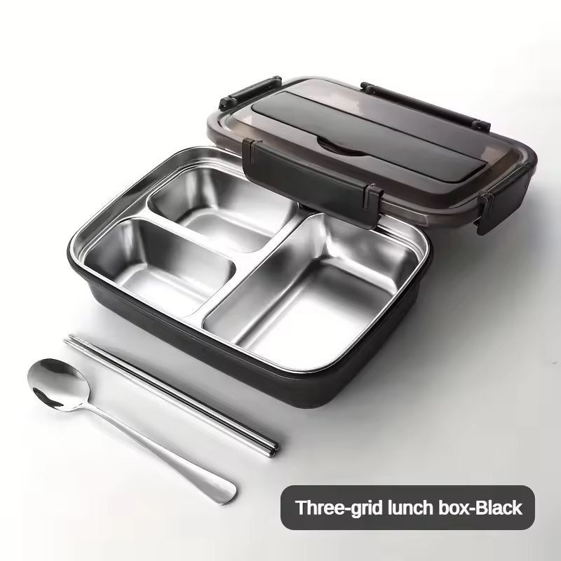 Daily Fresh Stainless Steel Bento Lunch Box – Leak-Proof Multi-Compartment Meal Container