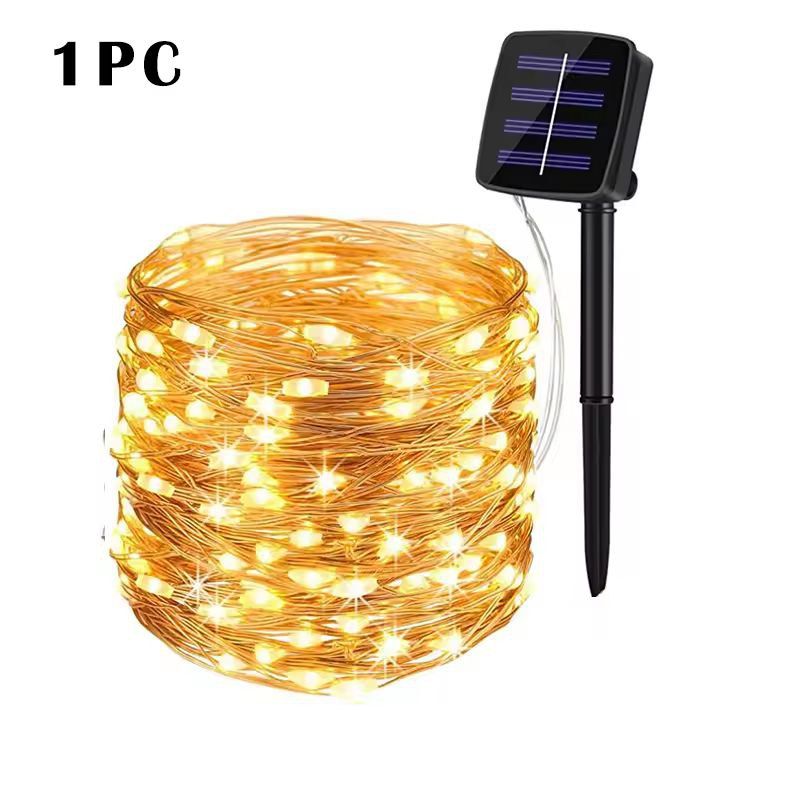 SolarGlow Pro Outdoor LED String Lights – Waterproof Garden Fairy Lights for Patio, Party & Christmas