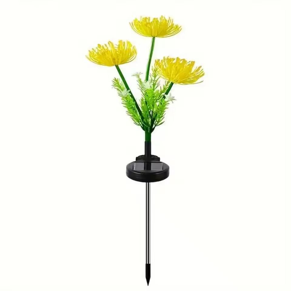 SolarGlow Solar Flower Lights - Decorative Outdoor LED Garden Lights