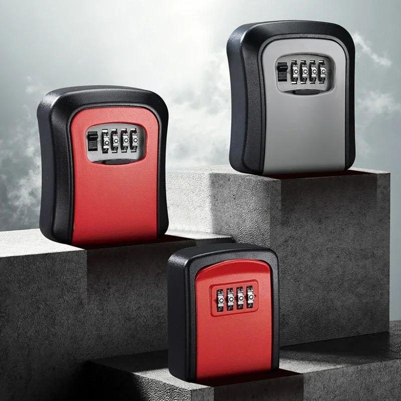 Smart Wall-Mounted Code Key Safe - Outdoor Resettable Passwo | Inspire ...
