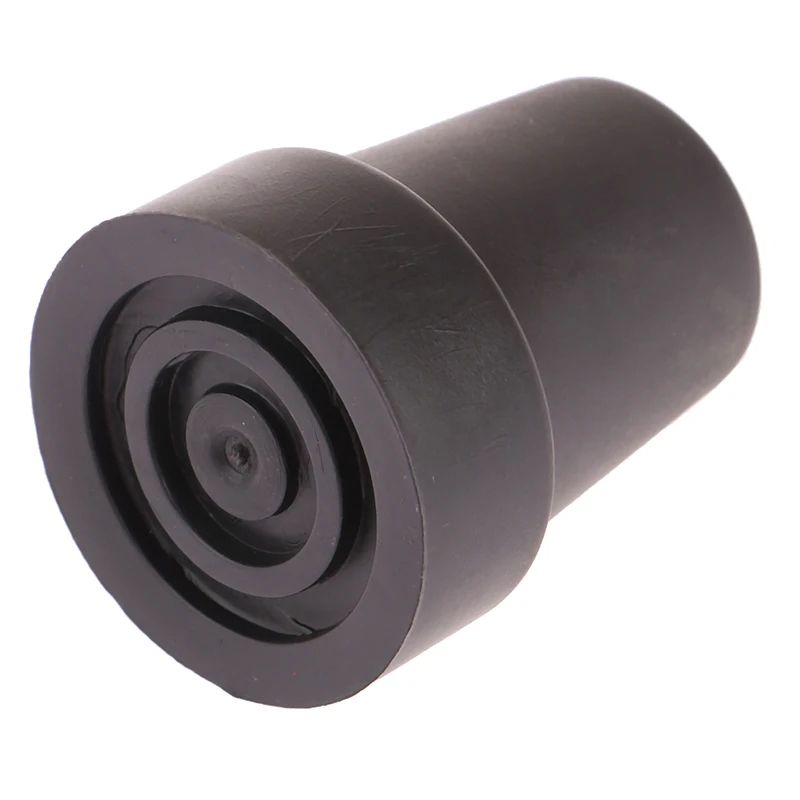 SecureStep 19mm Anti-Slip Rubber Crutch Tip Replacement for Canes & Walking Sticks