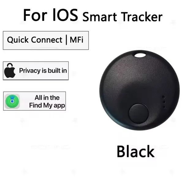 Mini Smart Bluetooth Tracker for Apple Find My – iOS Key, Luggage & Backpack Locator
