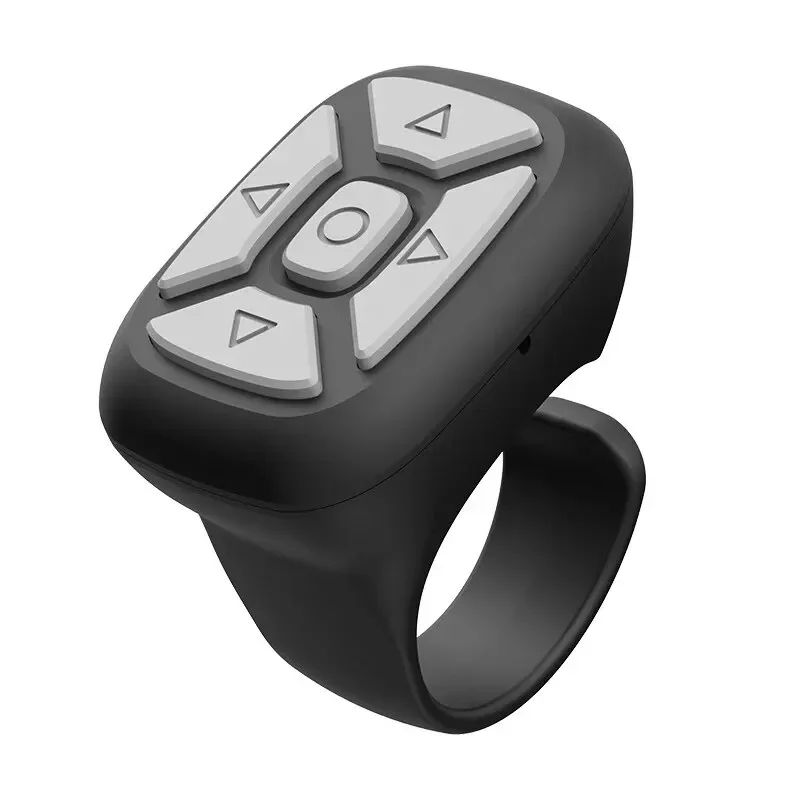 Bluetooth Selfie Remote Ring for Phones – Wireless Camera & Music Controller