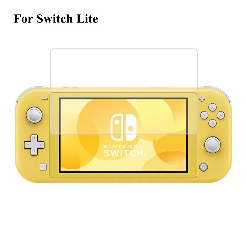 Nintendo Switch OLED & Lite Tempered Glass Screen Protector – Anti-Scratch, Crystal Clear LCD Protection