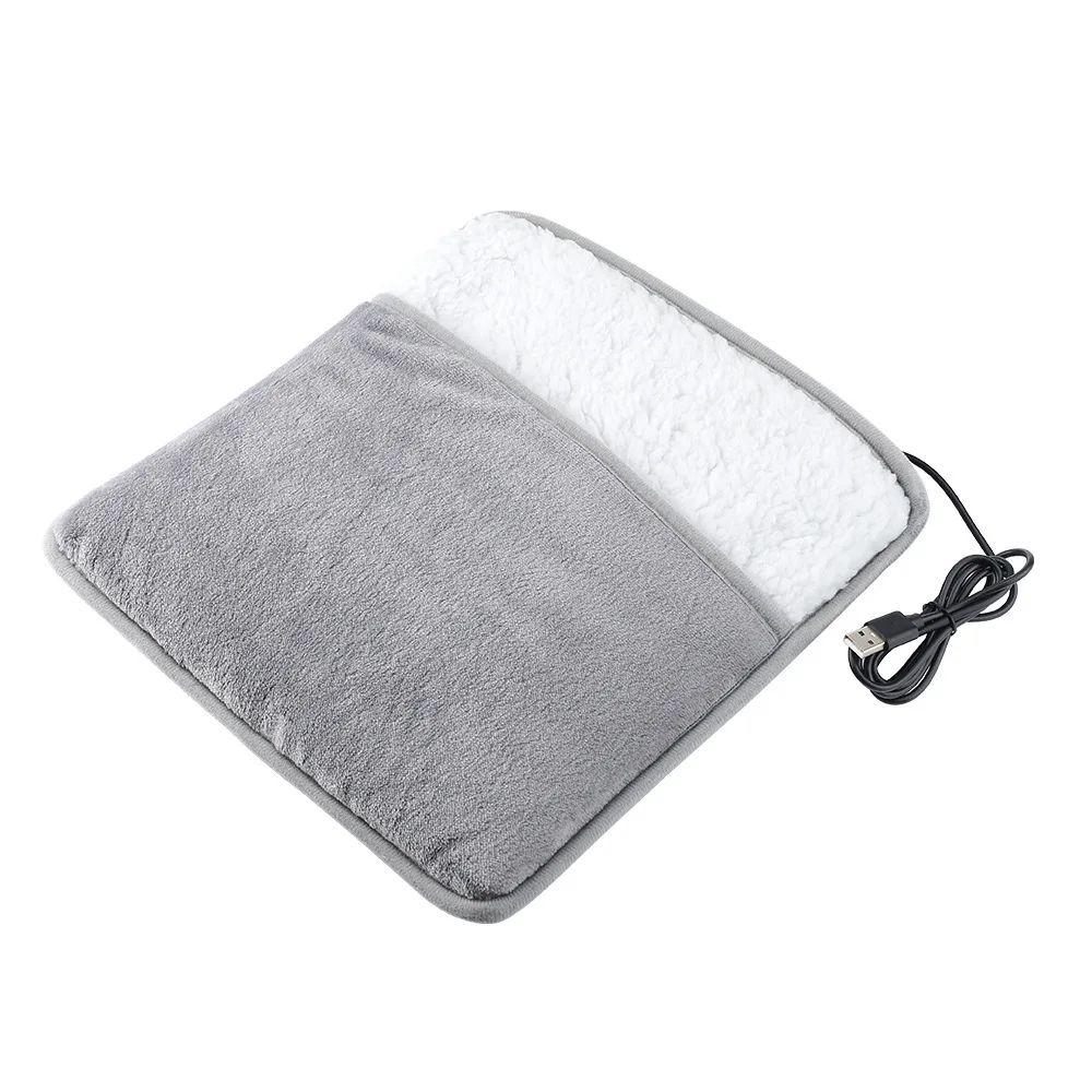 USB Electric Foot Warmer Heating Pad for Under-Desk Comfort
