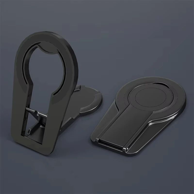 Dual-Sided MagSafe phone grip & Stand - Foldable Magnetic Ring Holder for Desk, Car & Tablet Support