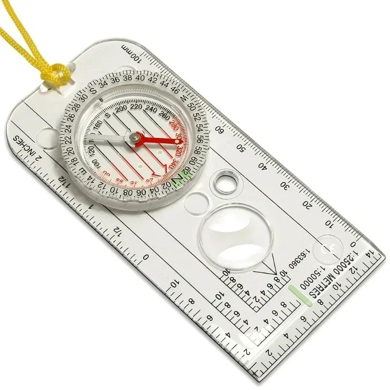 Premium Outdoor Navigation Compass & Map Reading Tool - Prec | Inspire ...