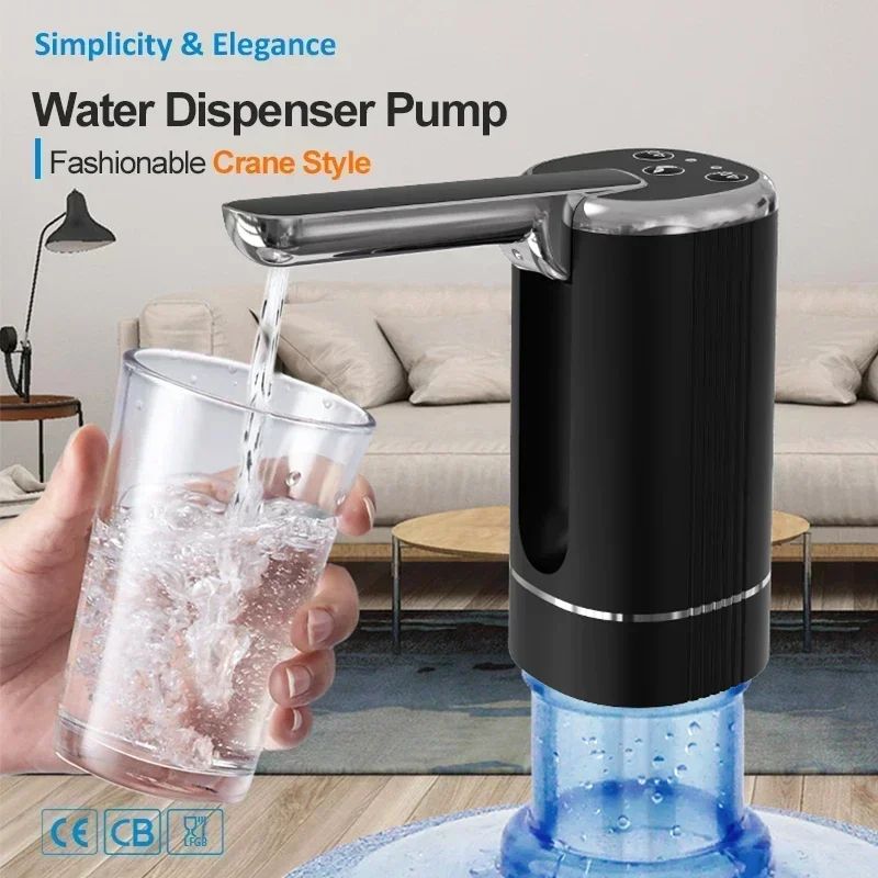 Foldable USB Rechargeable 5 Gallon Water Dispenser Pump – Po | Inspire ...